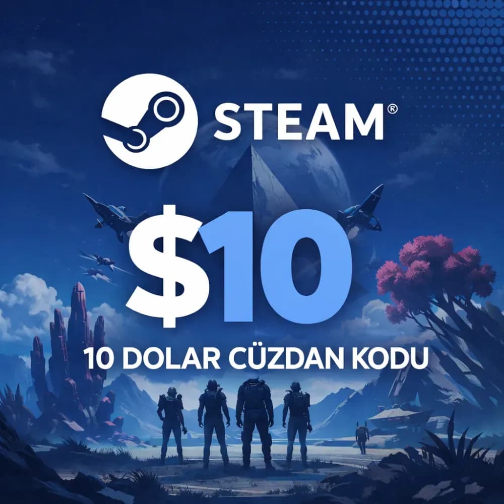 Steam 10 USD Cüzdan Kodu Global Anında Teslimat